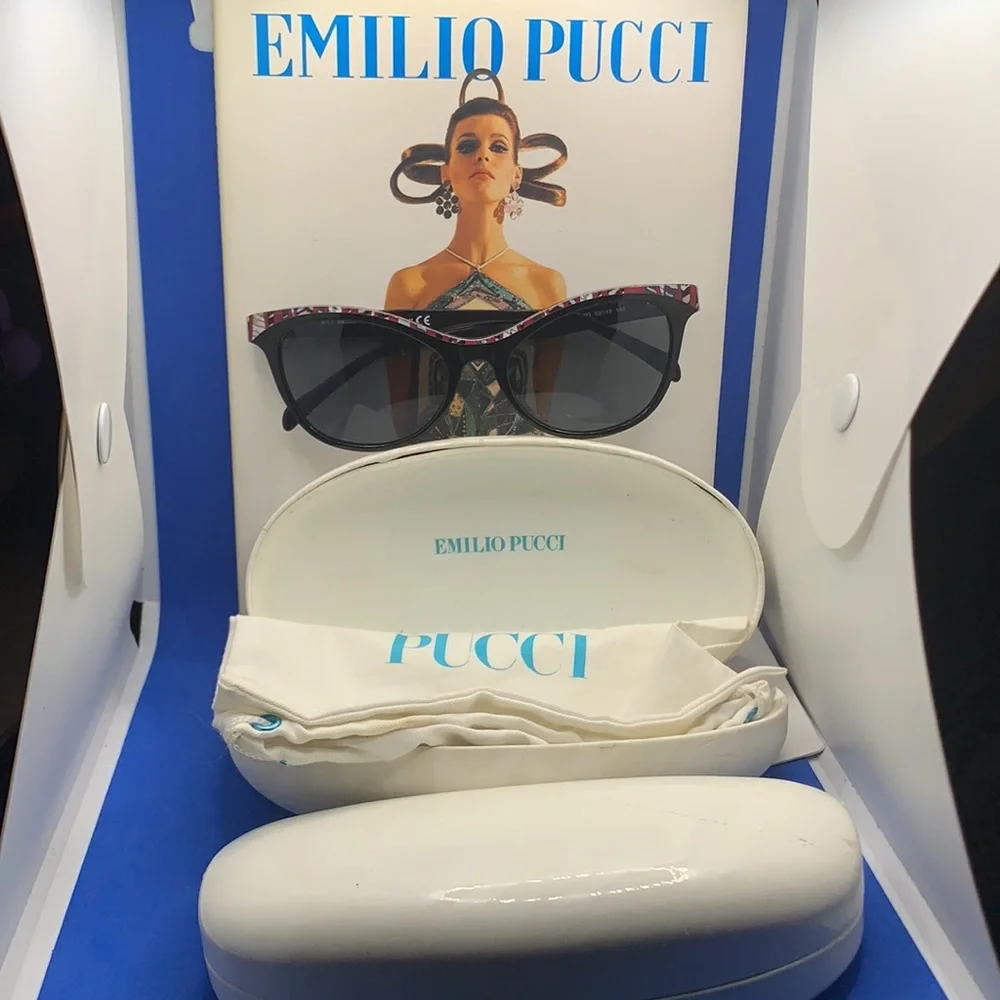 Emilio Pucci‎ Sunglasses (frames only) Black EP703s 56 16 001 125